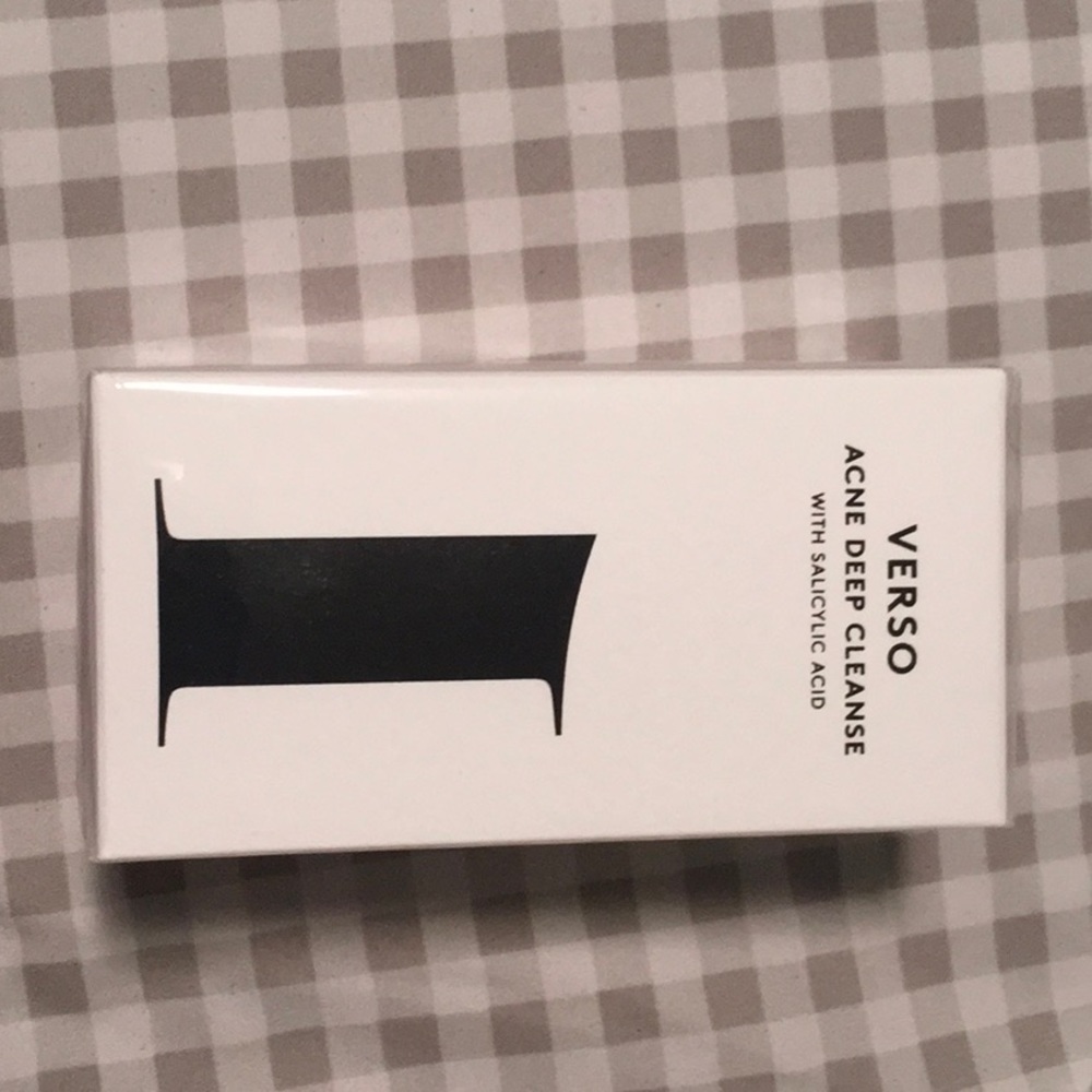 Verso acne deep cleanse